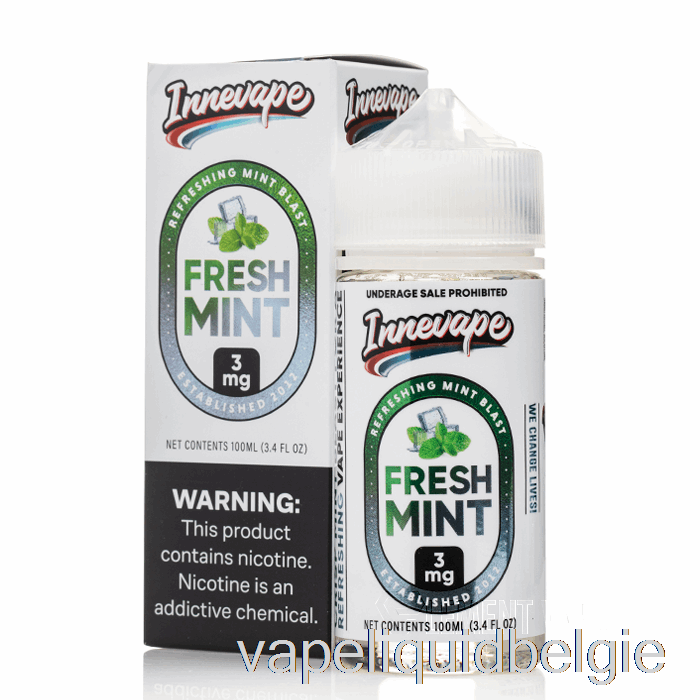 Vape België Verse Munt - Innevape E-liquid - 100ml 3mg